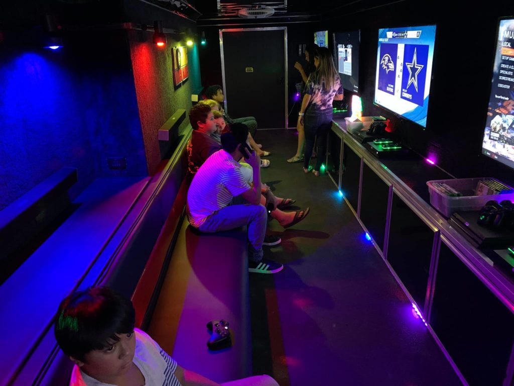 Game Kingz SA Video Games Inside in the truck